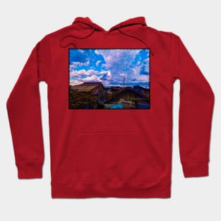 Indonesia rooftop village Hoodie